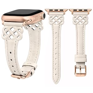 Wearlizer Celtic Knot Leather Compatible with Apple Watch