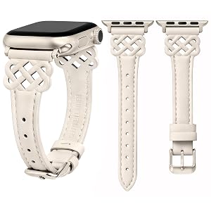 Wearlizer Celtic Knot Leather Compatible with Apple Watch