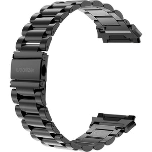 Wearlizer Stainless Steel Band Fitbit Ionic Bands Women Men,Ultra-Thin Lightweight