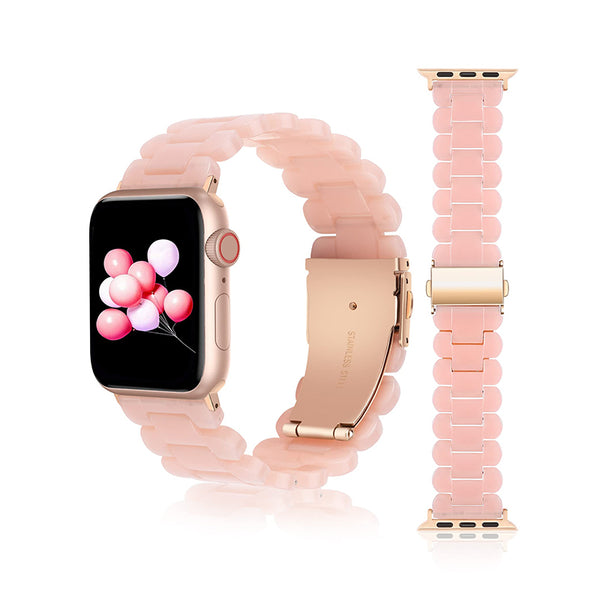 Wearlizer  Resin Bands Lightweight Compatible with Apple Watch SE 7 6 5 4 3 2 1