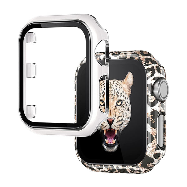 Wearlizer 2 Packs Case  Apple Watch Series 3 2 1 Screen Protector Slim Bumper Full Cover Hard PC Protective Case Accessories