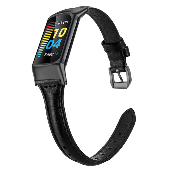 Wearlizer Fitbit Charge 5 Bands Slim Leather Band